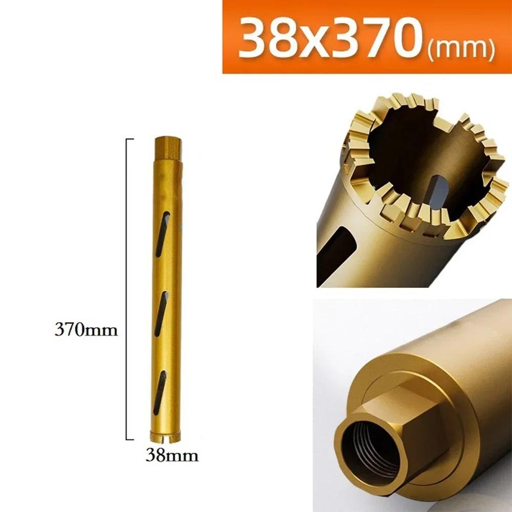 M22 Concrete Core Drill Bit 370mm for Efficient Drilling in Hard Surfaces Compatible with Most Drilling Machines