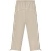 Fear of God Essentials Relaxed Fleece Sweatpant With Piping Timber/Cloud White Men Bottoms Cream 130SP258061F