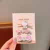 Cartoon Button Children'S Hairpin Cute Kt Cat Girl Heart Bangs Edge Clip Hairpin Student Broken Hair Duck Bill Clip Hair Accessories