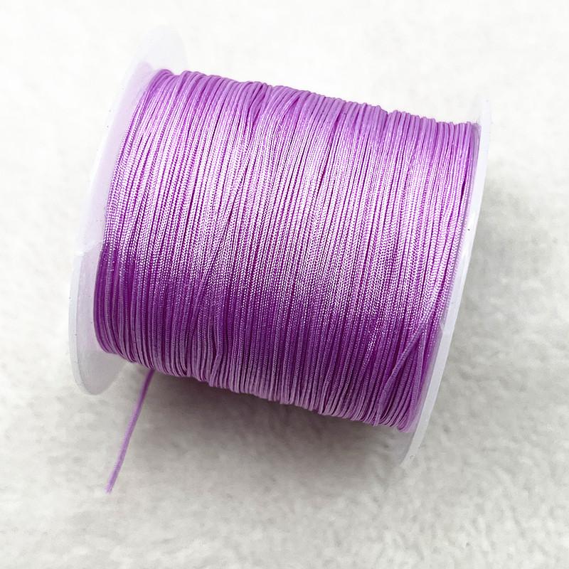 30M/Roll 0.4mm Nylon Cord Thread Chinese Knot Macrame Cord Bracelet Braided String DIY Tassels Beading Shamballa String Thread