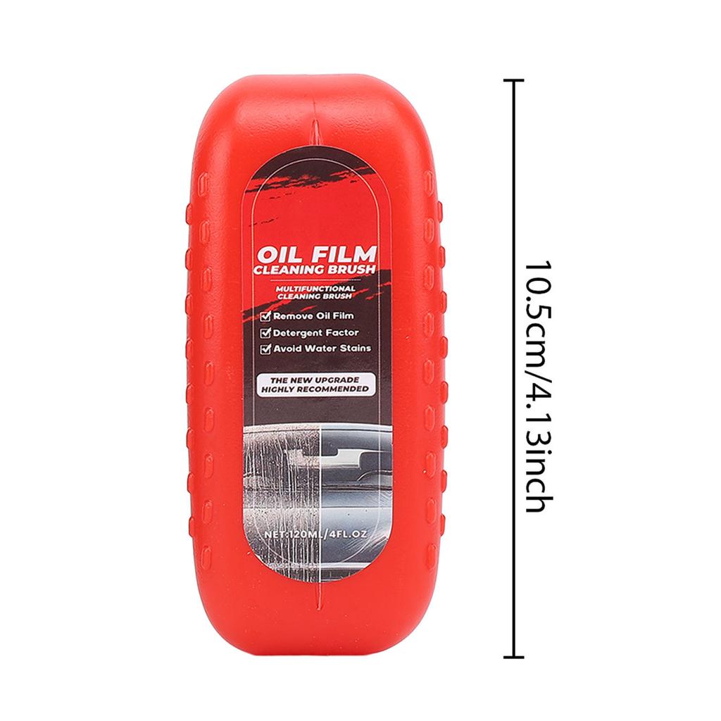2pcs 120ml Oil Film Cleaner Improves Clarity Prevents Rain and Fog Glass Cleaning Board for Windscreen Side Window Mirrors