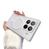 This Is A Thin and Light Ice Mist Magnetic Phone Case for Xiaomi 15Pro. It Features A Matte Semi-transparent Redmi K80 and A Shockproof K70 Case
