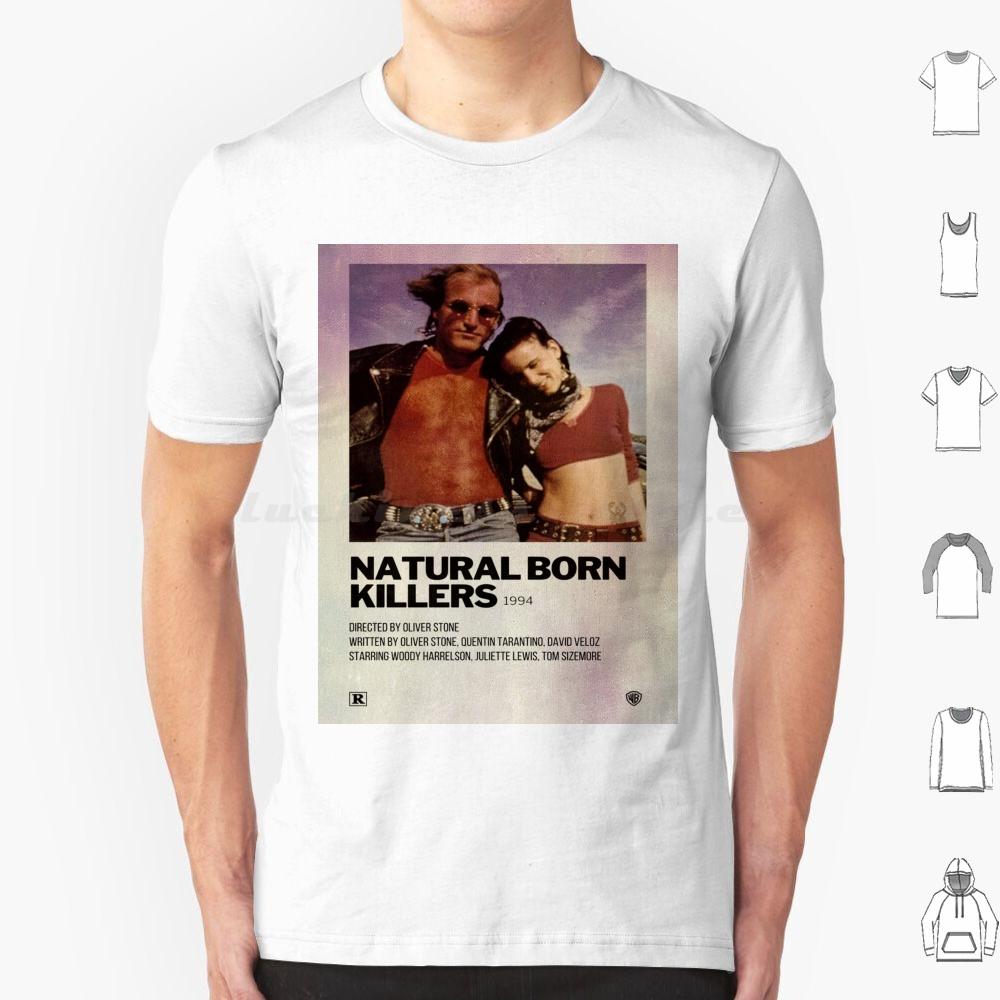 Natural Born Killers Poster T Shirt Big Size 100 Cotton Natural Born Killers Quentin Tarantino Tarantino Mickey And Mallory