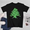 Unisex Unisex Distressed Cedar Flag Of Lebanon Tshirt Tees T Shirts WoUnisex Boys 100 Cotton TShirt