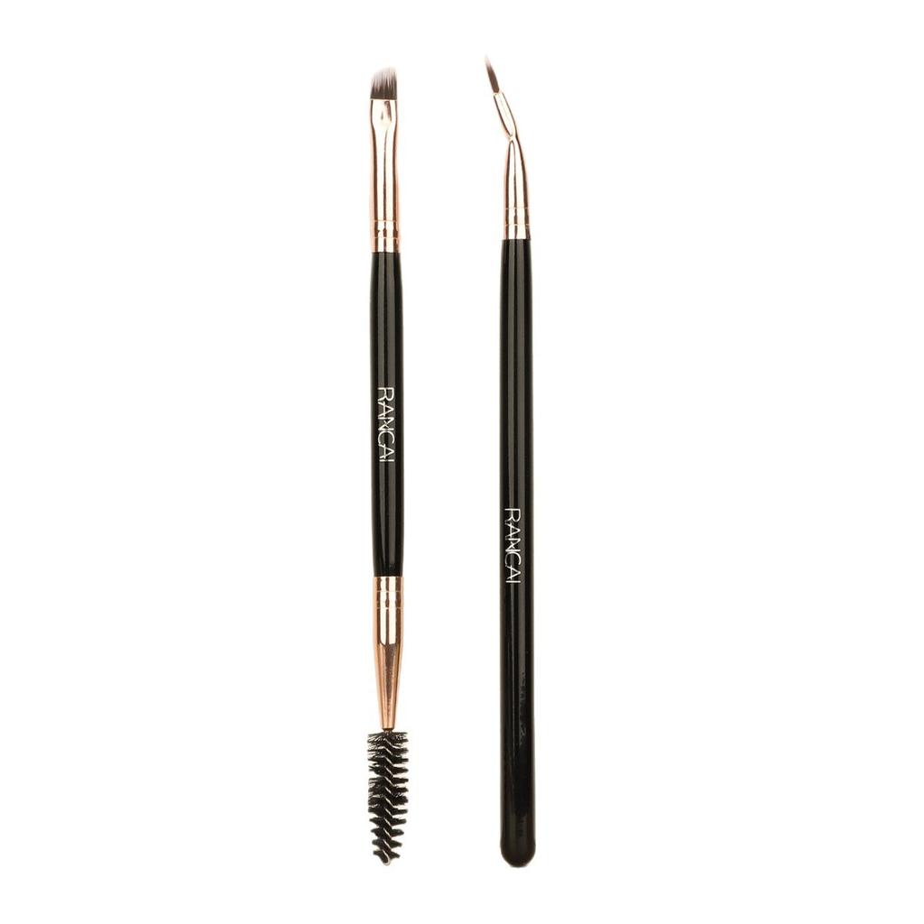 Source Double Head Eyebrow Brush Eyelash Brush and Elbow Eyeliner Brush Eye Makeup Brush Oblique Head Eyebrow Brush
