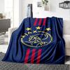 AFC Ajax Print Flaneldecke Hohe Qualität Warm Bequem Decke für Alle Jahreszeiten Perfekt für Geschenke Heimdekoration