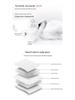 2025 Winter Men's Fashion Wool Coat, Double-Sided with Suit Collar, White Goose Down, Trendy Warm Outerwear