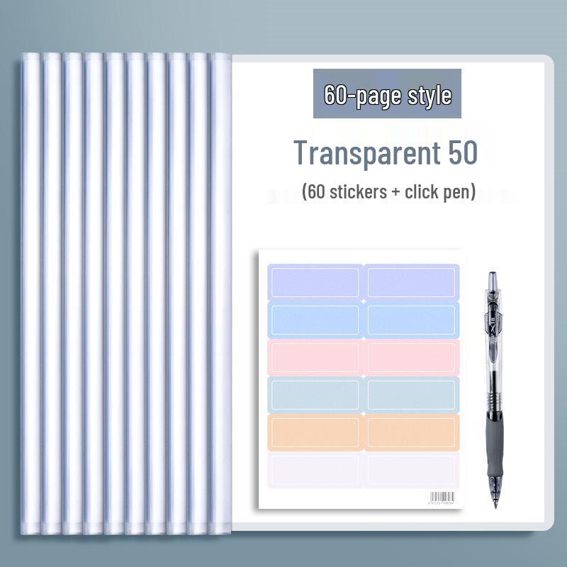 A4 Large Capacity Lever Arch File Folder with Thick Cover for Exam Papers and Documents
