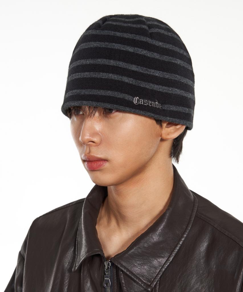 IDWS Cascade Maxi Beanie Black/Charcoal
