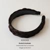 Women's Fishbone Braid Headband: Braided Hair Clip Pigtail Wig Hairpin with High Crown Hair Tie