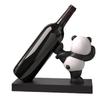 Panda Kick Modern Red Wine Rack: Luxurious Display Shelf & Home Decoration