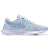 Nike Zapatillas Casuales para Correr de Caña Baja Ligeras, Amortiguadas, Antideslizantes y Duraderas para Mujer Free RN 2017 Azul Blanco 880840-402