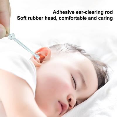 1/3/5 Boxes Sticky Ear Digger Ear Digging Tool Ear Wax Cleaning Special Not Hurt Ear Digging Spoon Ear Digging Cotton Swabs