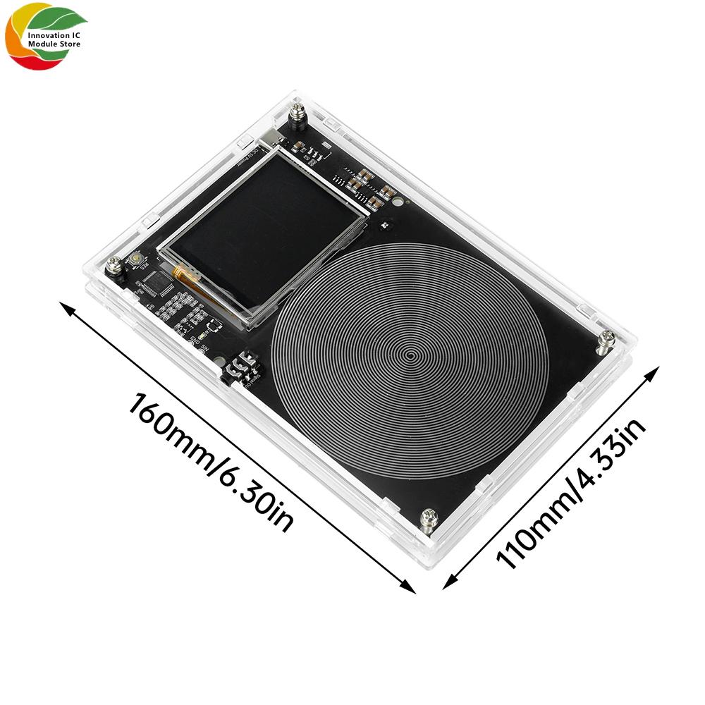 DC 5V Schumann Wave Generator Signal Processing Module 0.01-99999Hz Adjustable Frequency With Touch Screen And Shell Type C