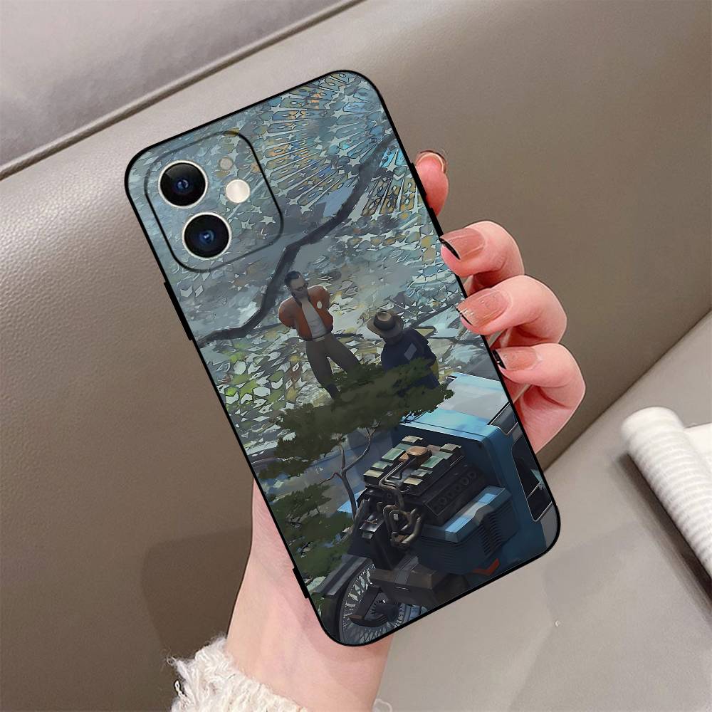 Game Disco G-ElysiumS Phone Case Black Phone Case For IPhone 17/16/15/13/14 Pro Max/ 11Plus/X/Xr/Xs Max 13mini
