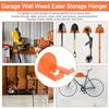 Trimmer Rack Weedeater Organizer Holder Grass Trimmer Rack Wall Mounted Storage Hanger Garden Power Tool Organizer Hanger