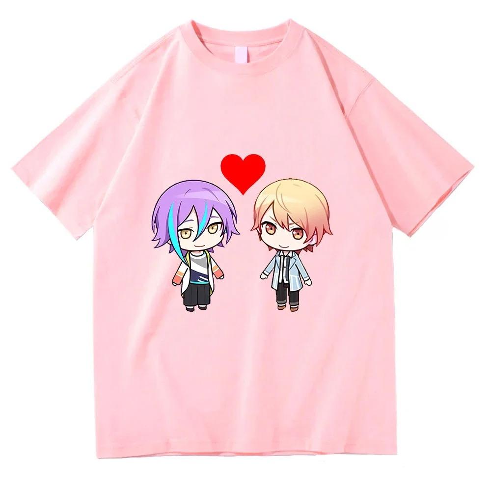 Cartoon Ruikasa T Shirts Kawaii Anime Men/Women T-Shirt Funny Manga Clothes Unisex Tees Vintage Graphic Tops M