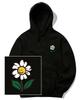 Single Flower Logo Hoodie - Black