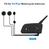 EJEAS 3.5mm Jack HiFi CVC Noise Reduction Microphone Headset for V6 Series Q2 Q7 V4 Plus Motorcycle Helmet Earphones