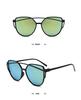 1 paio Occhiali da sole retrò Cat eye Donna Vintage Occhiali retrò Occhiali da sole alla moda colorati Classici Cat eye Occhiali da donna UV400