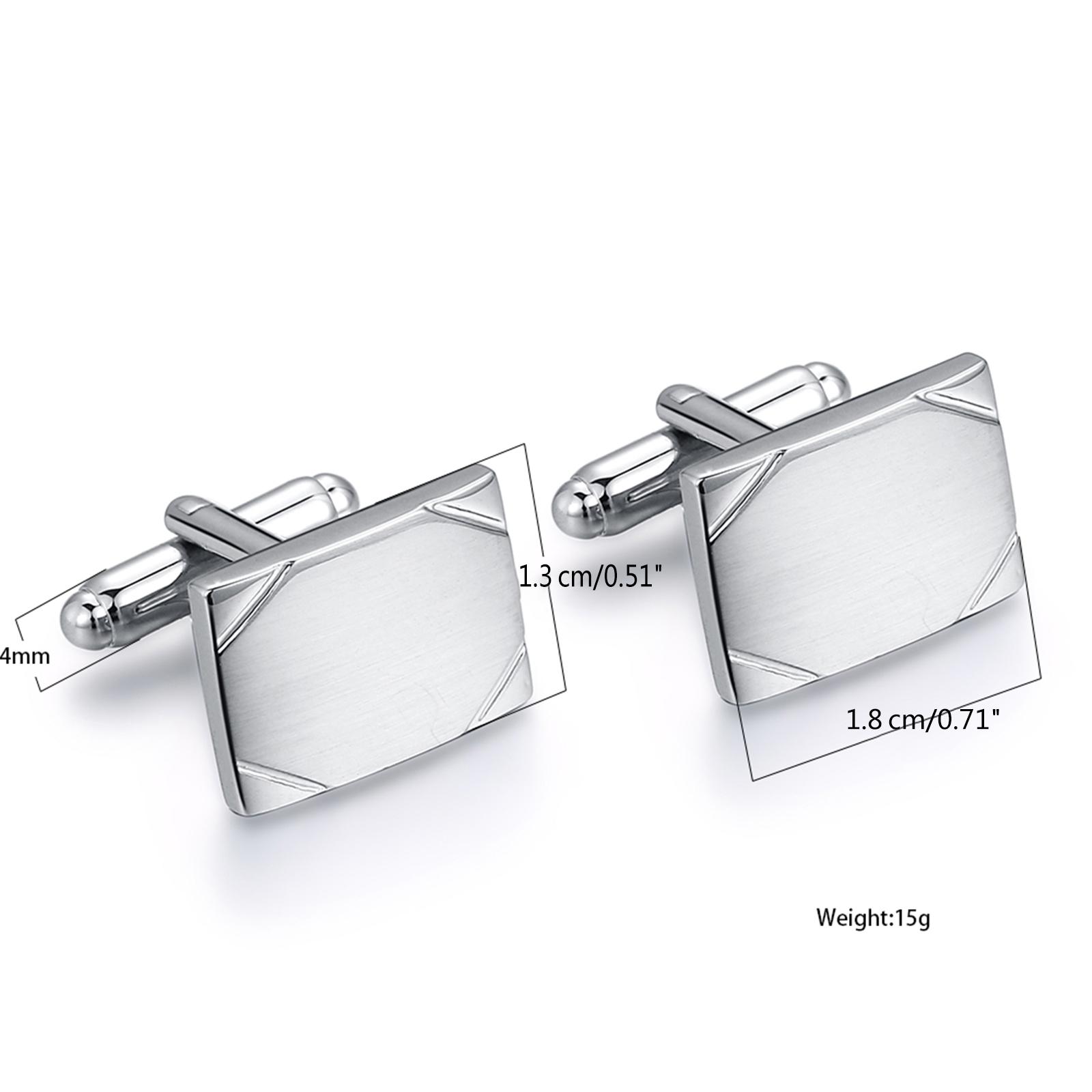 Запонки из сплава для деловых костюмов — фото 9