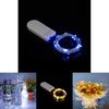 LED-Kupferdraht-Lichterkette mit Knopfzellen-Batteriepack für die Außen-Gartendekoration