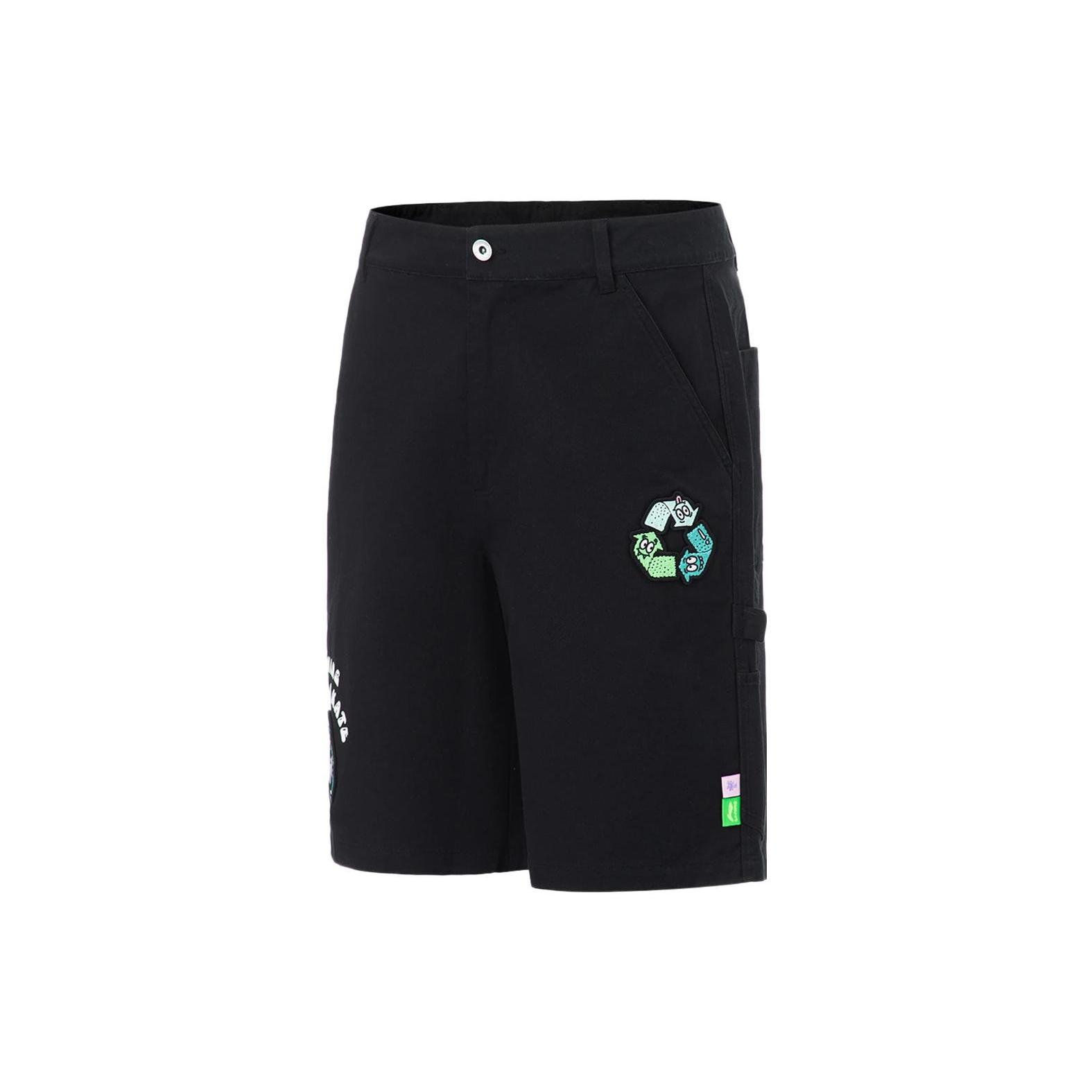 Li Ning x Steven Harrington Li Ning X Steven Harrington Повседневные шорты Мужские Черные AKST045-1 XXL