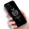 Devil Satan Art Phone Case For Apple iPhone 13 12 Mini 11 Pro XS Max XR X 8 7 6S 6 Plus SE 2022 2020 5S 5 Soft TPU Black Cover
