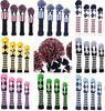 Select Plaza Golf Club Headcover Set 2 Fairway Knitted Covers with Gray Covers, 4-Piece (Driver/Wood, Woods, Hybrid/UT), Pendant,