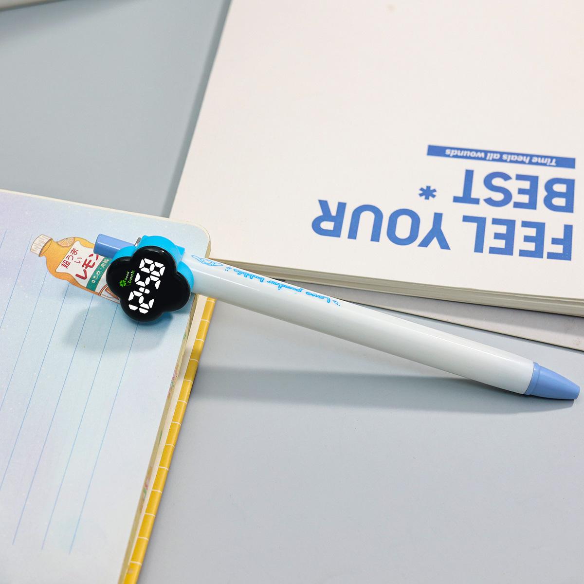 

Creative Time-Learning Mini Watch: Ultra-Small Academic Back-to-School Fashion Pen Barrel Watch