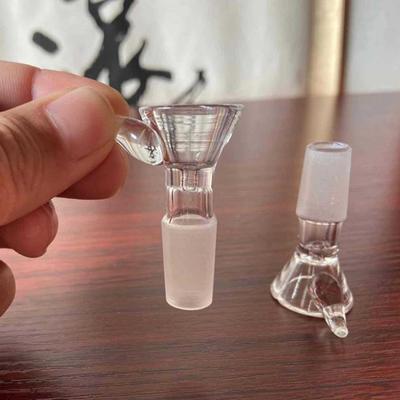 14Mm Clear Glass Bowl With Handle For Laboratory Funnel Type Chemistry Accessry