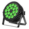 ZonQoonz 10Wx18 LED Stage Lights, Par Lights, Disco Lights, Stage Lighting Lamps, Upward-Mounted, Voice-Activated, RGBW, Strobe Dimming, Stylish, DMX