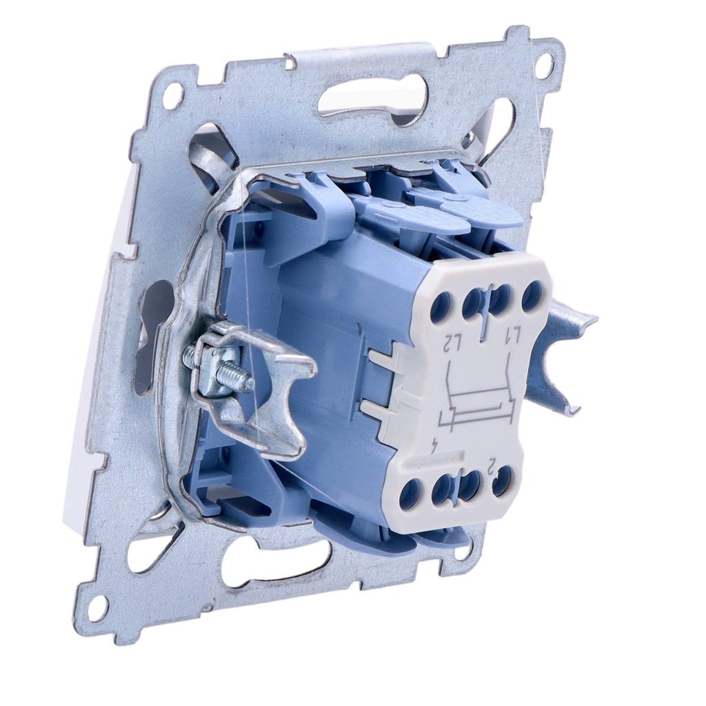 Cross connector 10 AX, white Simon54