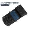 12W Portable Foldable Solar Panel Charger Dual USB 5 Volt Waterproof High Efficiency Foldable Solar