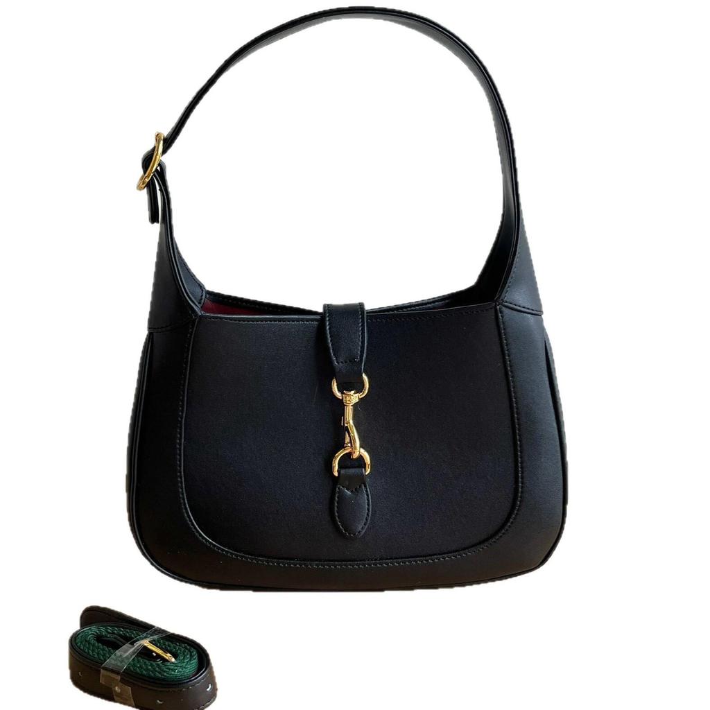 Ancora Jackie Damen-Schultertasche aus echtem Leder mit Hummerverschluss