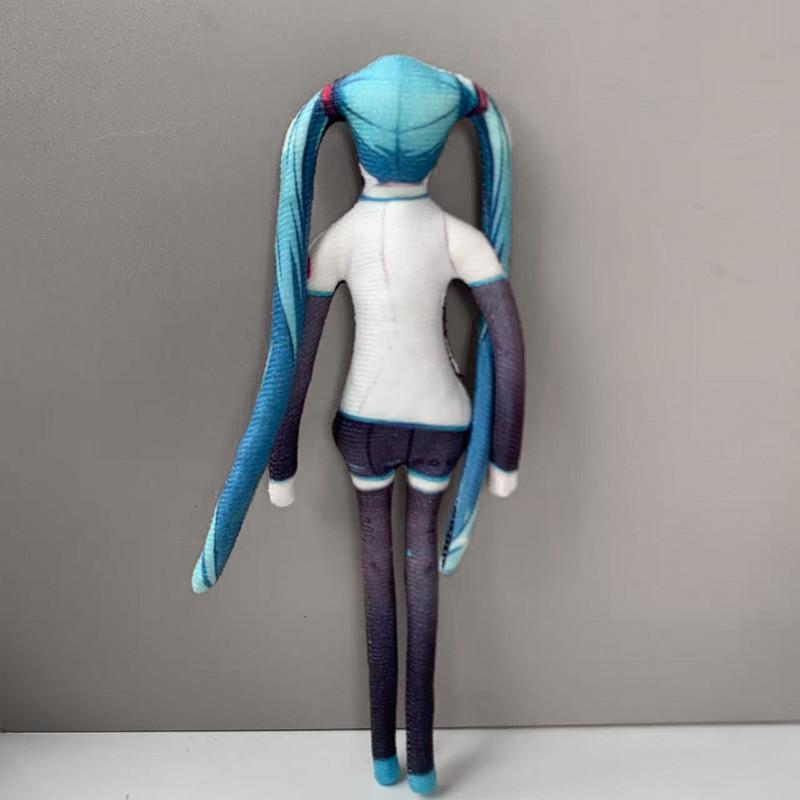 Hatsune Miku Plush Toy With Wire Frame For Collectors And Creative Displays
