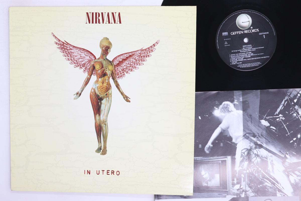 Виниловая пластинка NIRVANA In Utero GEF24536 GEFFEN 1993 Европа Рок Б/у
