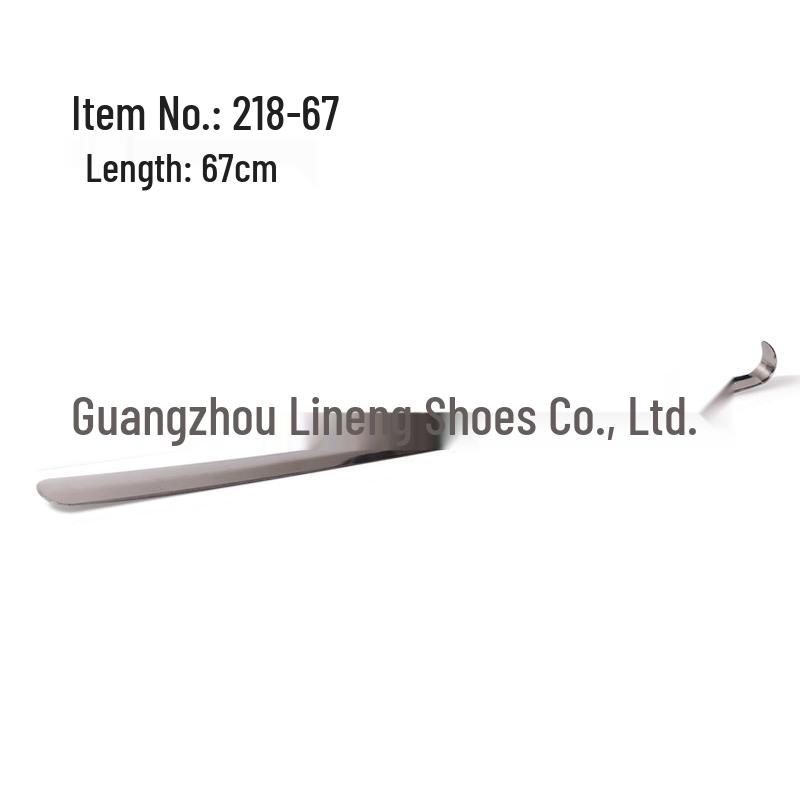 Stainless Steel 30CM Long Shoehorn - No-Bend Shoe Puller Device