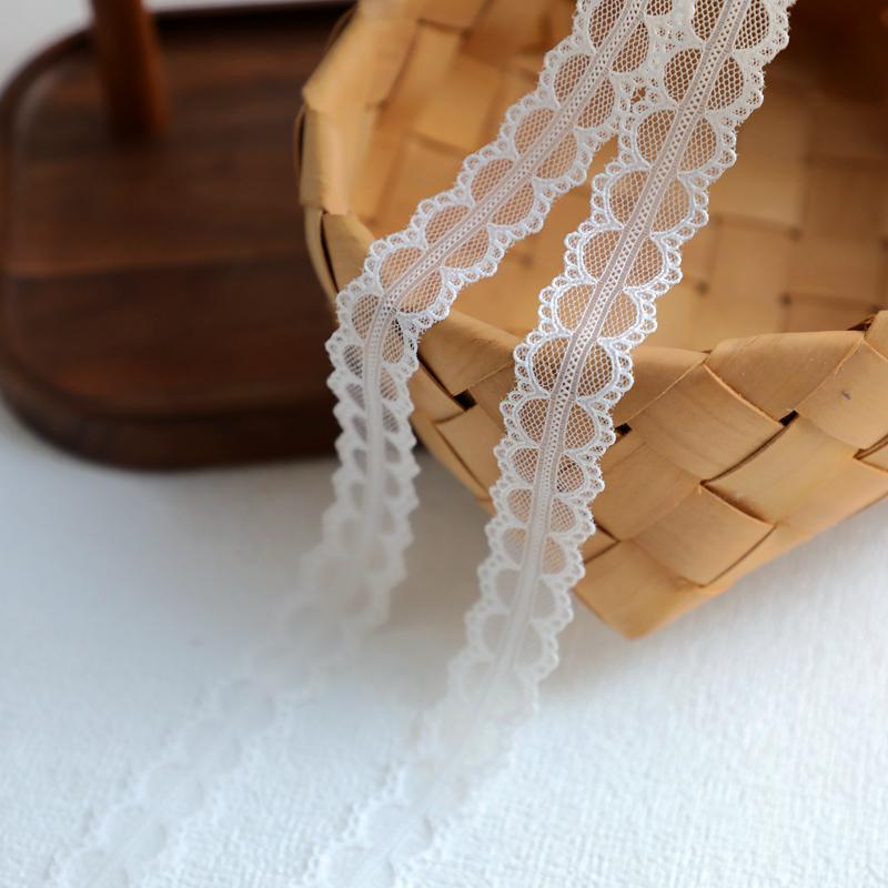 Разноцветная Полиэстеровая Кружевная Тесьма для DIY Платьев Кукол и Лолита Аксессуаров