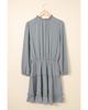 Azura Exchange V Neck Long Sleeve Ruffle Tiered Mini Dress