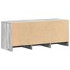 LED TV Cabinet Grey Sonoma 97 x 34 x 40 cm Particleboard