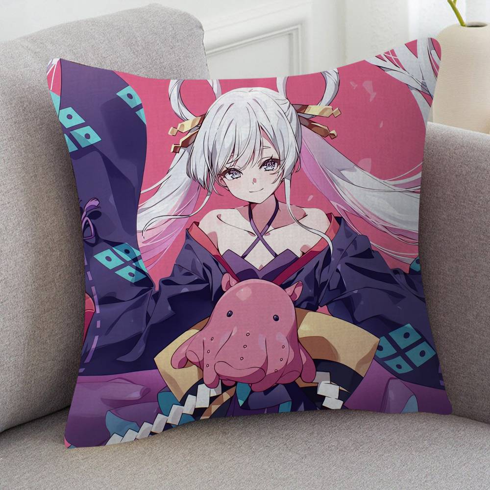 Anime Cosmic Princess Kaguya Pillow Case Soft Double Sided Print Sofa Cushion Cover Throw Pillow Covers