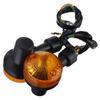 4pc Motorcycle Amber Round Turn Signal Indicator Light Lamp Cafe Racer Universal