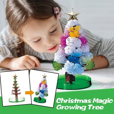(Nikita) Christmas Gift Paper Tree Growing Tree Toy Boys Girls Novelty 10ml