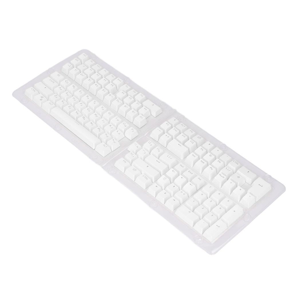 132 Taster Tastatur Tastenhet Russisk OEM Profil Matt Finish Ergonomiske ABS Tastenheter for 61 62 64 68 84