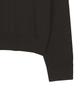 NOIRER Silk Wool Blend Deep V-Neck Knit (Brown)