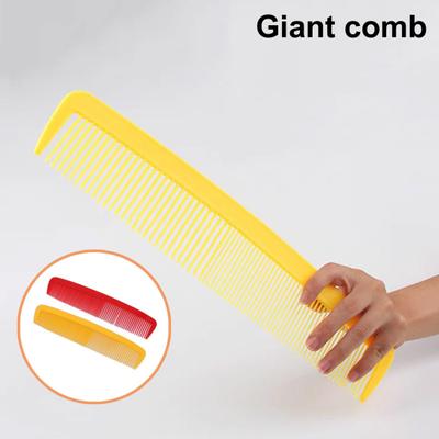 2/3 Pcs Halloween Big Comb Giant Man Big Comb Prop Hair Brush Costume Comb Make Up Wide Tooth Comb Carnival Women Plastic Comb