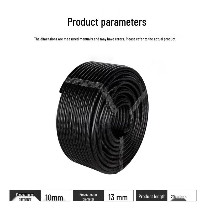 PE Corrugated Split Wire Protection Conduit