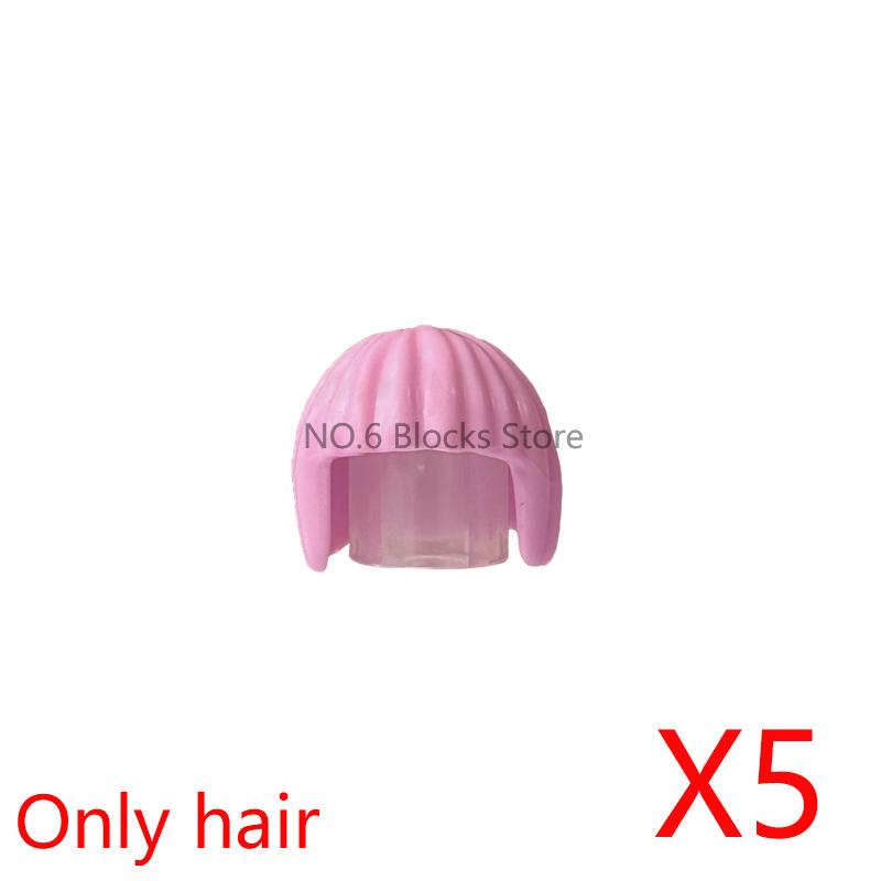 City Building Blocks Body Character Clothing Head Face DIY Parts Hair Expression Accessories Figure Headwear Helmet Bricks Toys