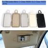 For Mercedes-Benz C-Class W205 GLC-Class W253 2015 - Front Sun Visor Makeup Mirror Sunshade Plastic Cover Cover